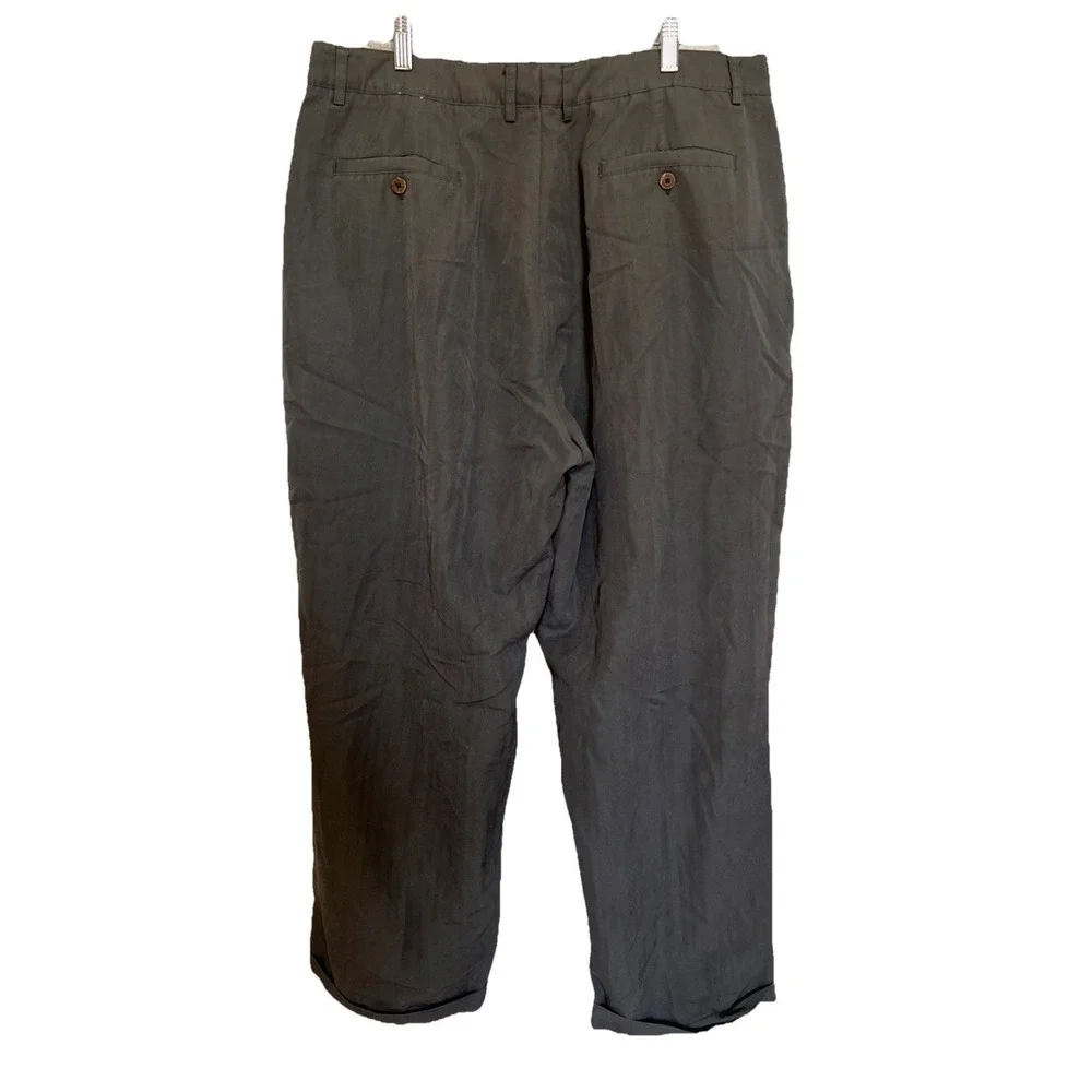 Caribbean Joe Let Go Pants 38x30 Rayon Blend‎ Mens Dress Pants.